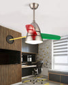 WOMO 3-Blatt-Deckenventilator mit konischer Form und Lampe - WM5099 thumbnail
