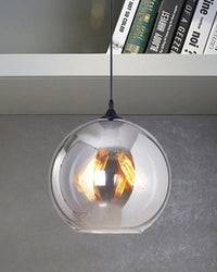 WOMO Pendelleuchte mit farbigem Glaskugel-WM2500