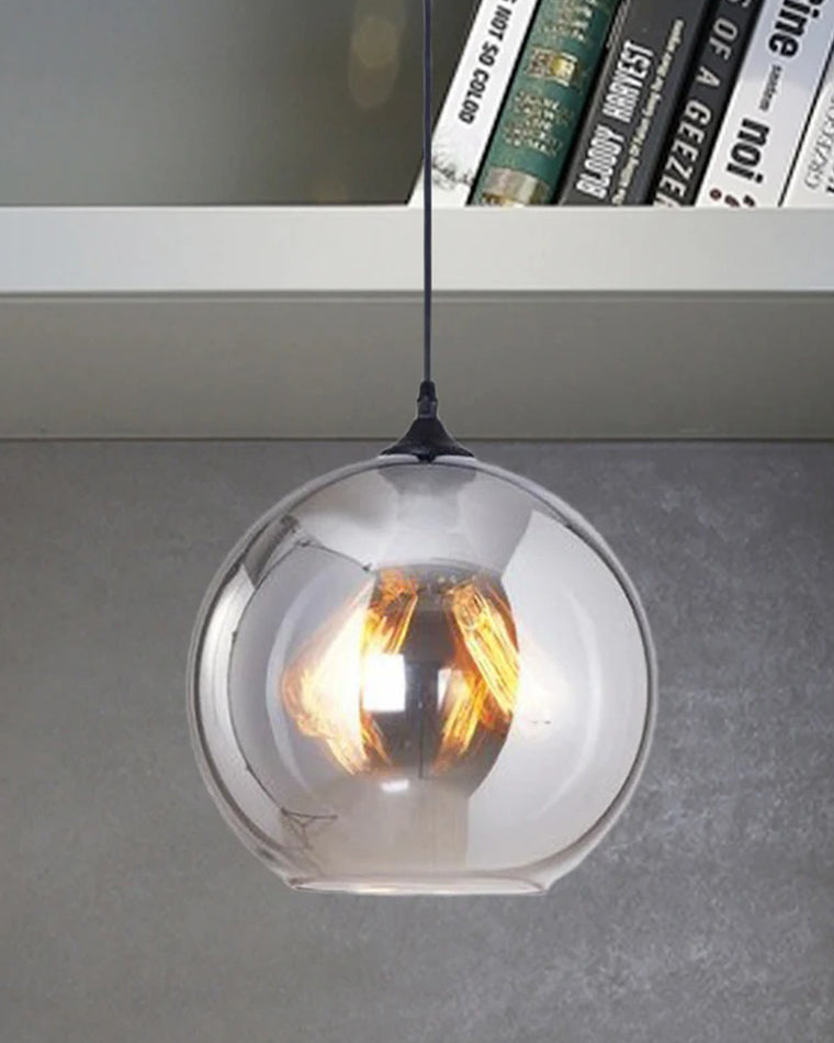 Suspension WOMO avec boule en verre coloré WM2500
