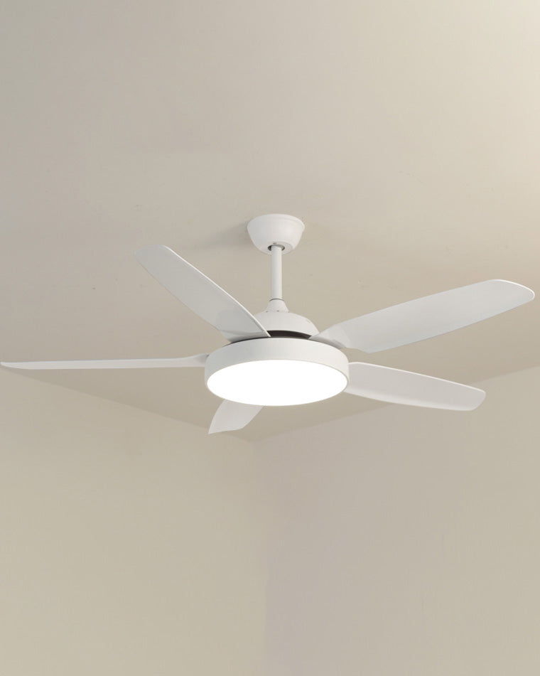 WOMO 5-Blatt-Deckenventilator mit Lampe - WM5101