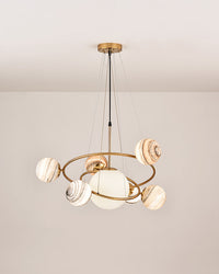 WOMO Planet Glass Chandelier – WM2385