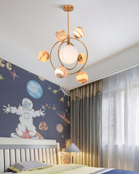 WOMO Planet Glass Chandelier – WM2385