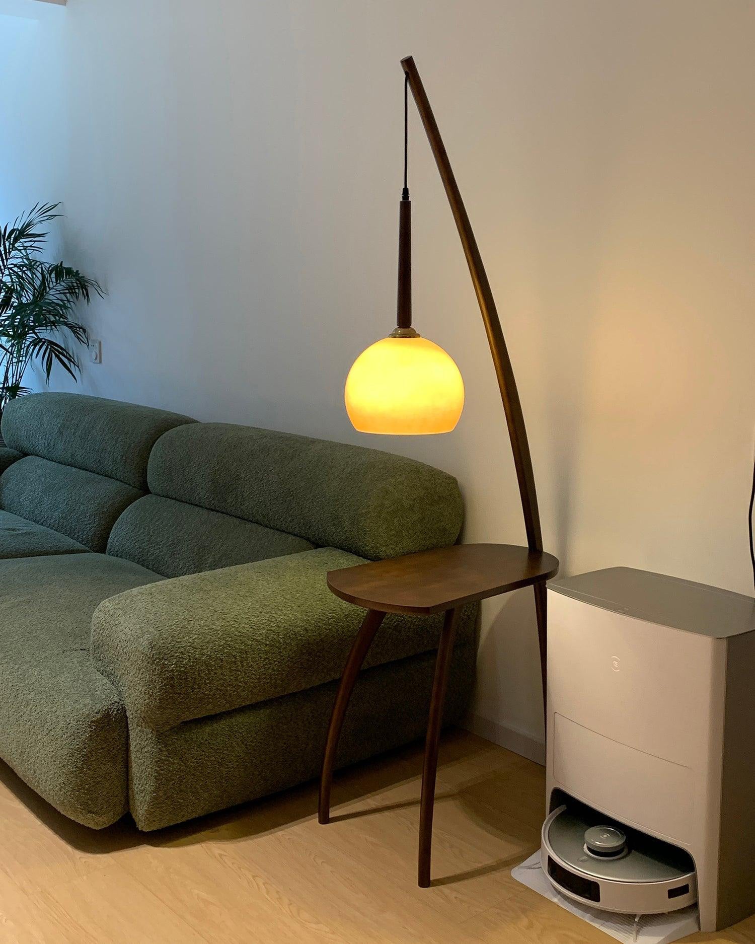 WOMO Wooden Pendant Light with Table WM7130