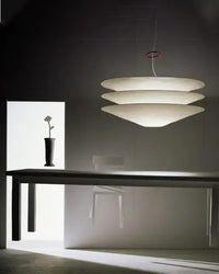 WOMO Layered Cone Rice Paper Pendant Lamp - WM2775