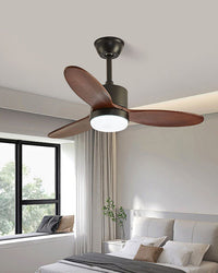 Lampe de ventilateur de plafond WOMO Mid Century Modern - WM5043