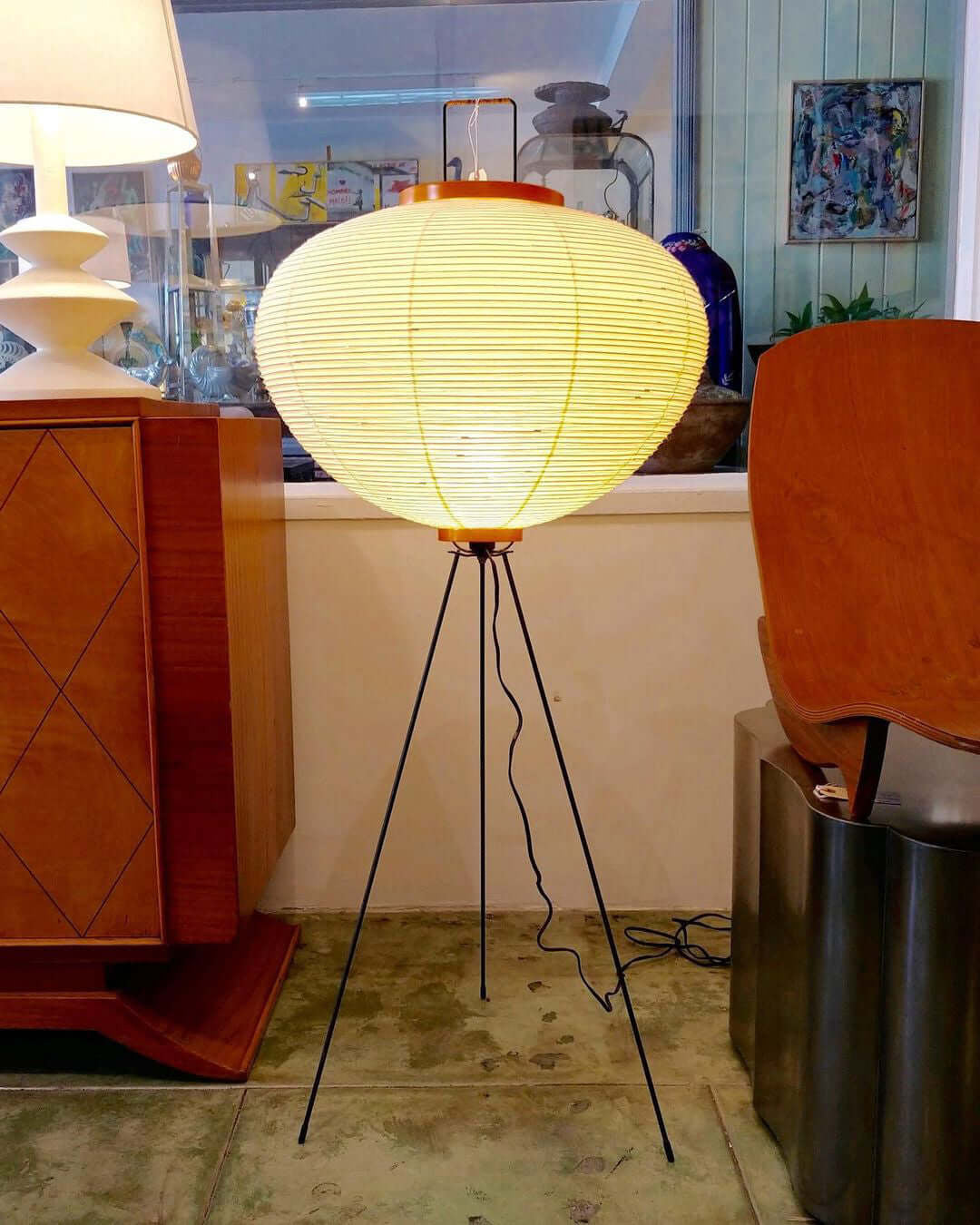 WOMO Lanterne trépied tissu lampadaire-WM7090