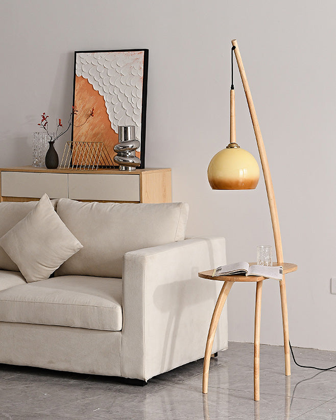 WOMO Wooden Pendant Light with Table WM7130
