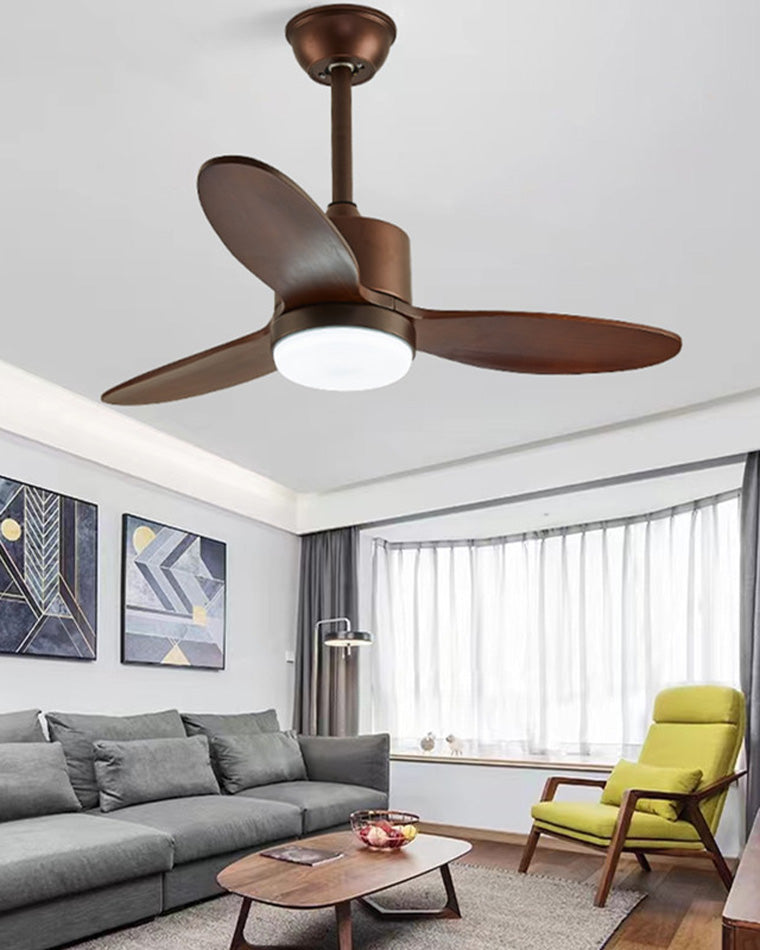 WOMO Mid Century Modern Deckenventilatorlampe-WM5043