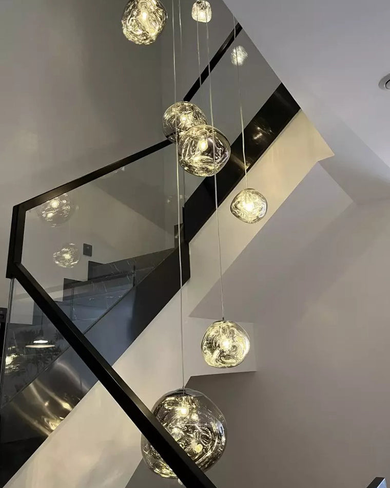WOMO Melt Hanging Lava Large Pendant Light-WM2690