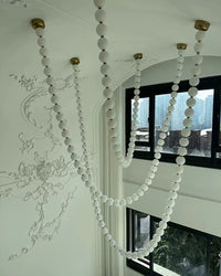 WOMO X-Pearl Halsketten-Kronleuchter-WM2799