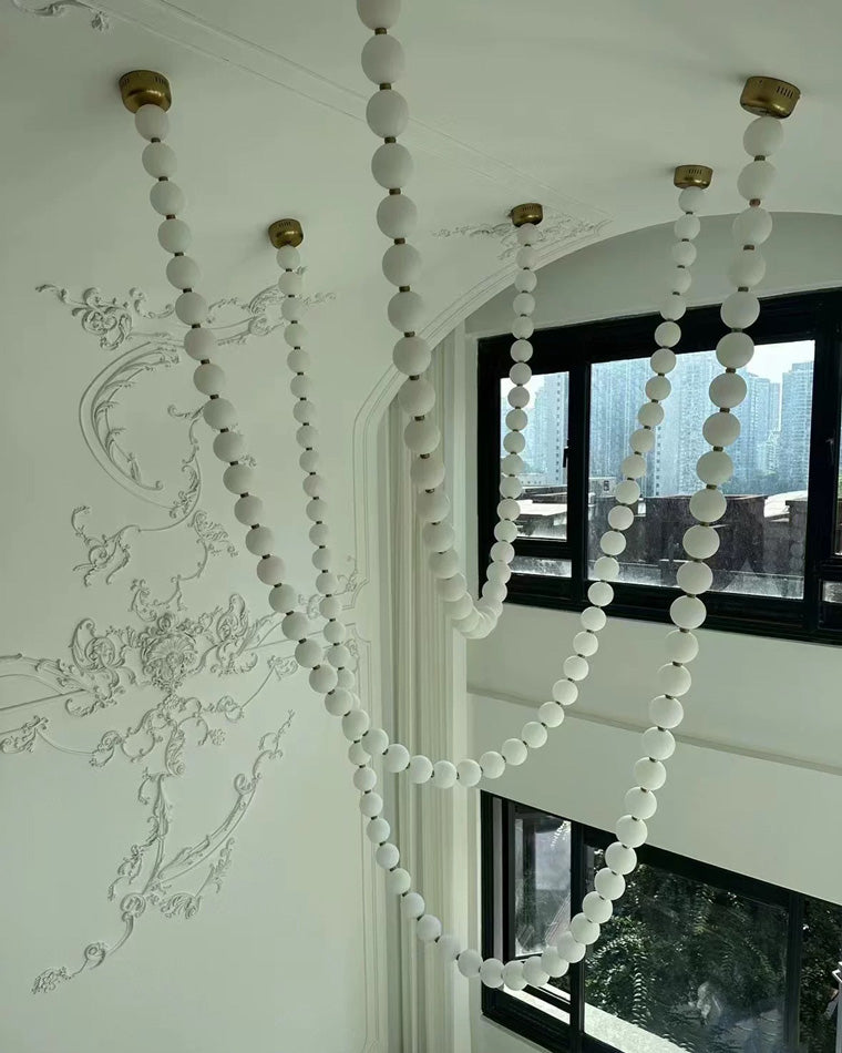 WOMO X-Pearl Halsketten-Kronleuchter-WM2799