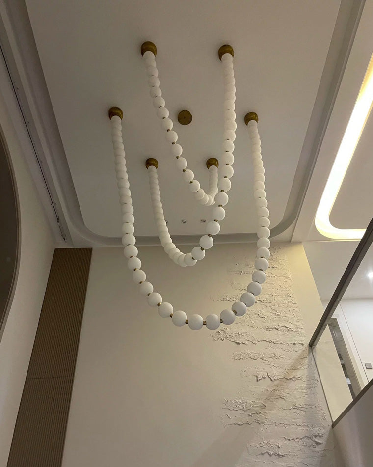 WOMO X-Pearl Halsketten-Kronleuchter-WM2799