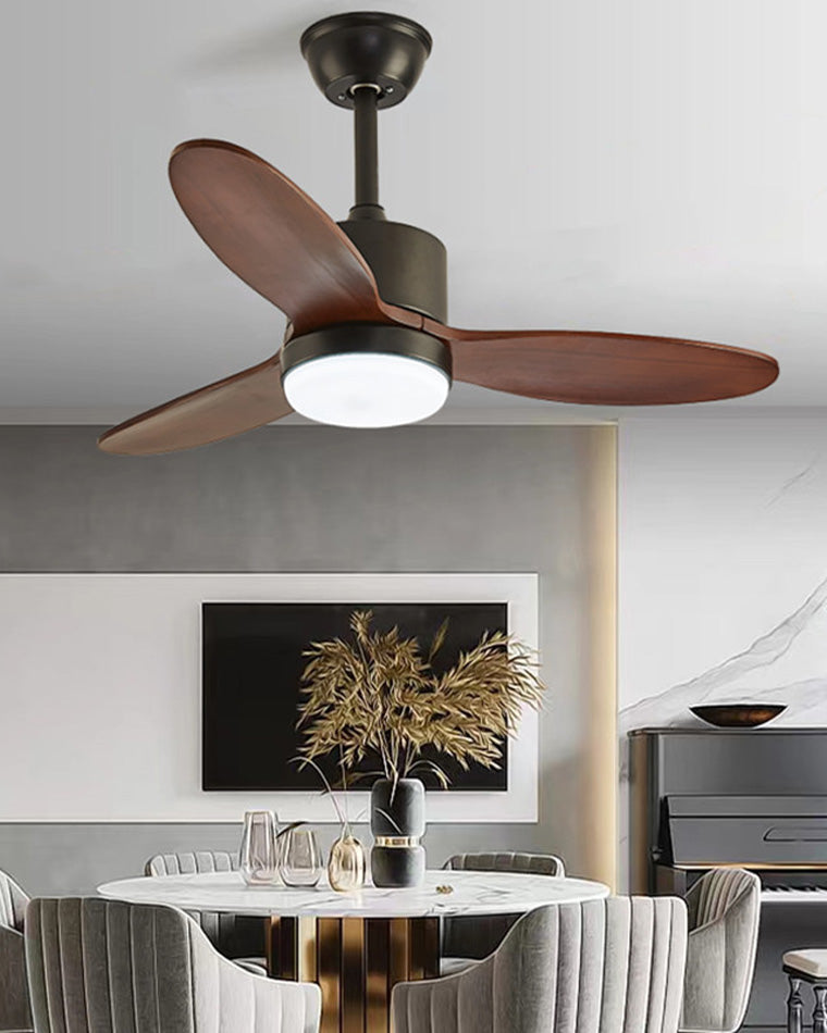 WOMO Mid Century Modern Deckenventilatorlampe-WM5043