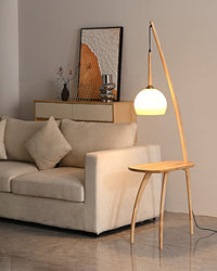 Suspension WOMO en bois avec tablette WM7130