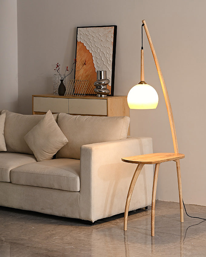 WOMO Wooden Pendant Light with Table WM7130