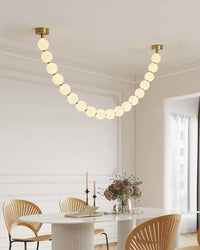 WOMO Perlen Esszimmer Kronleuchter Modern-WM2806