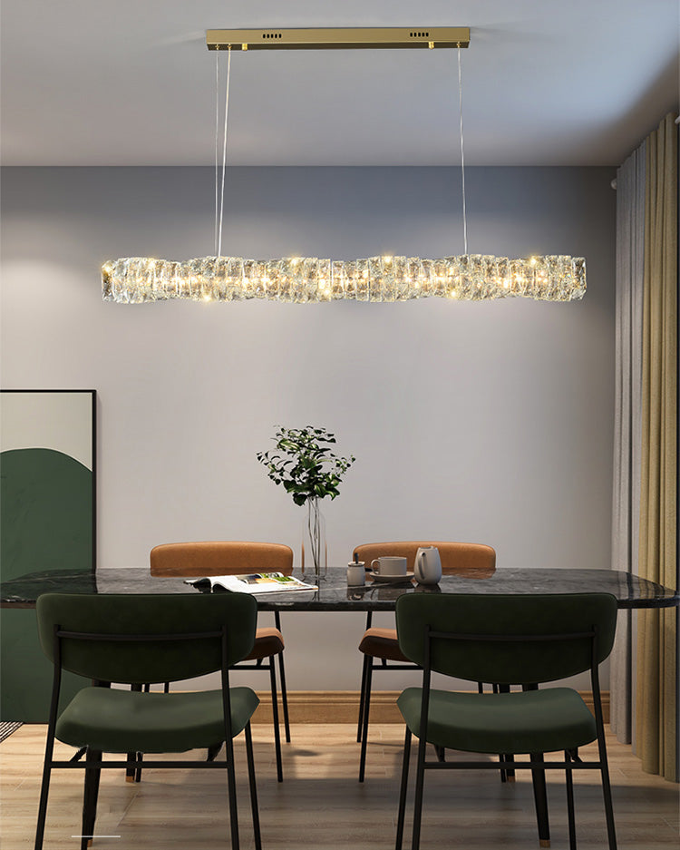 WOMO Linear Crystal Chandelier-WM2193