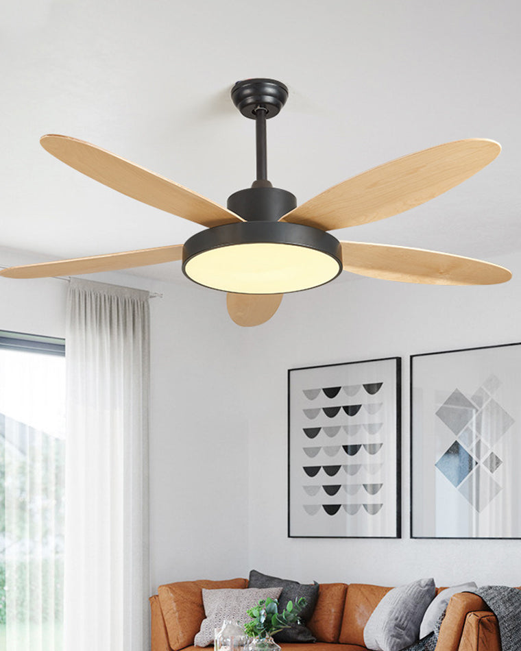 WOMO 5-Blatt Moderne Deckenventilator Lampe-WM5131