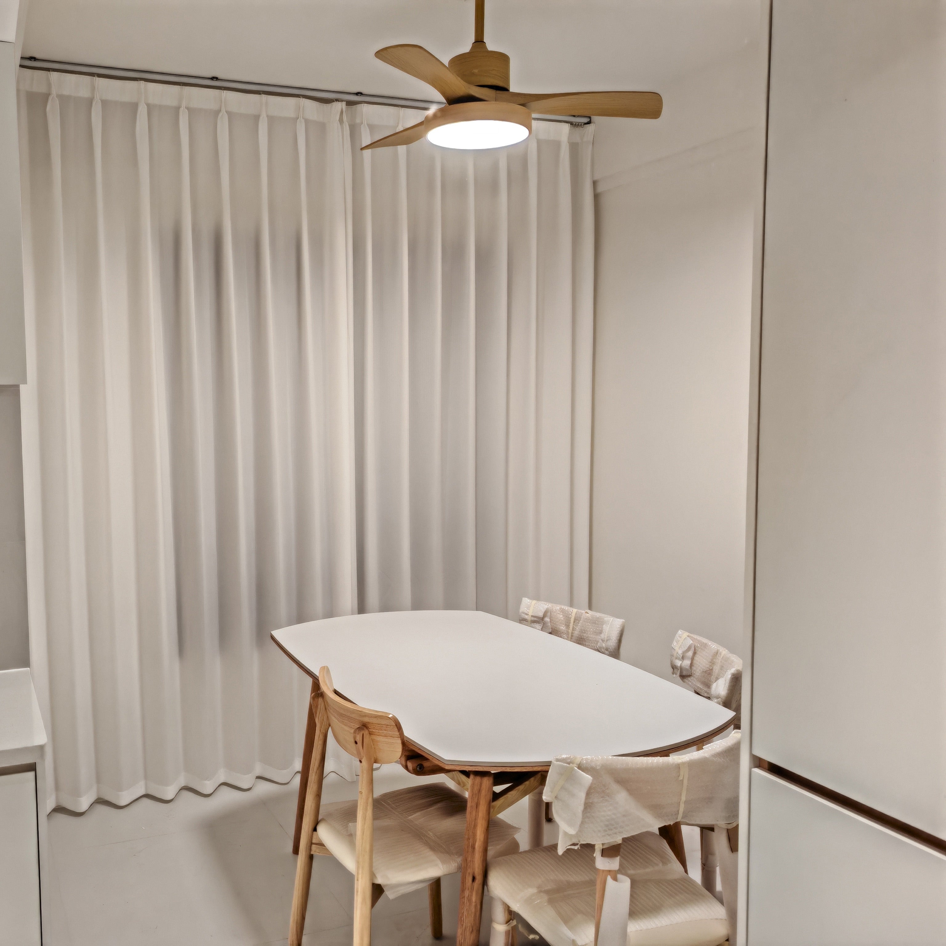 WOMO 3-Blatt-Modern-Deckenventilatorlampe-WM5123