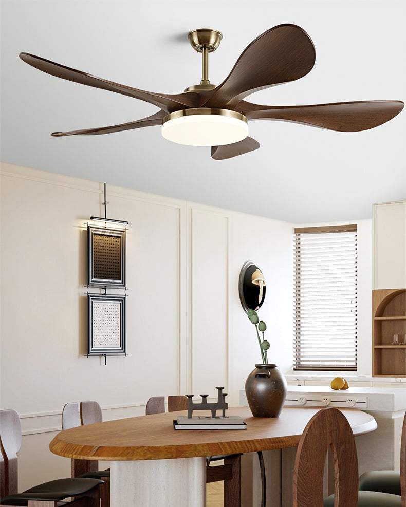 WOMO Mid-Century Modern Deckenventilatorlampe - WM5173
