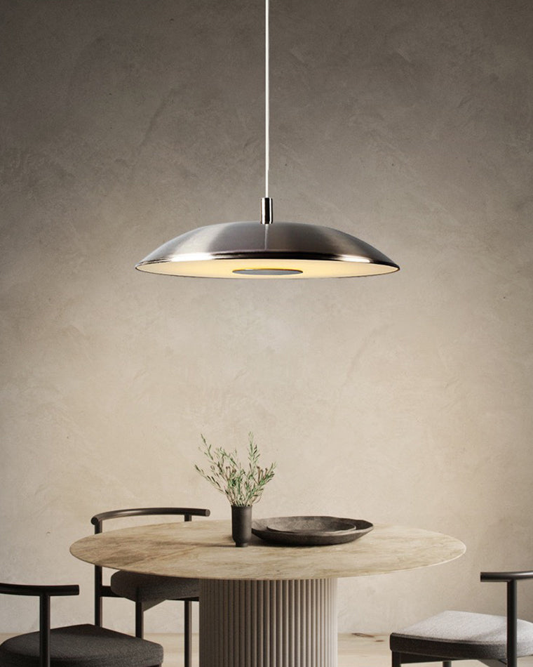 WOMO Fliegende Untertasse Chrom-Pendelleuchte-WM2727