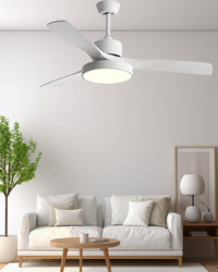 WOMO 3-Blatt-Modern-Deckenventilatorlampe-WM5123