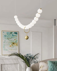 Lustre WOMO Perles pour salle à manger - WM2102b