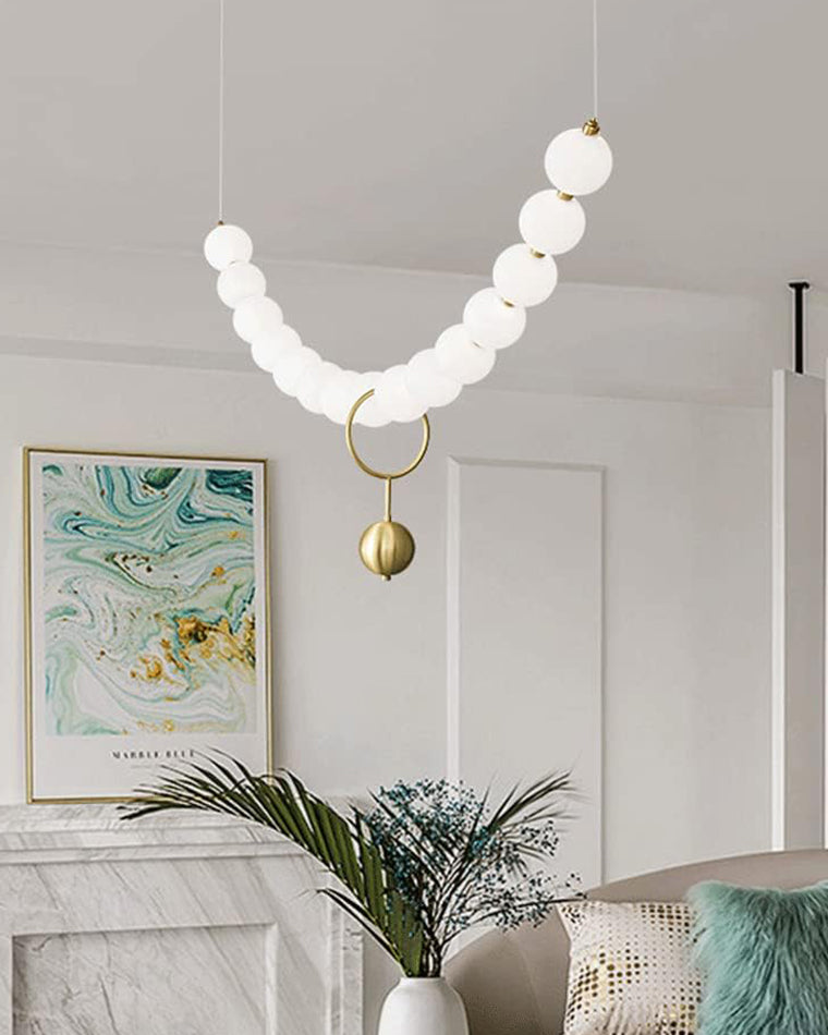 Lustre WOMO Perles pour salle à manger - WM2102b
