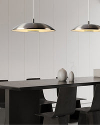 WOMO Flying Saucer Chrome Pendant Light-WM2727