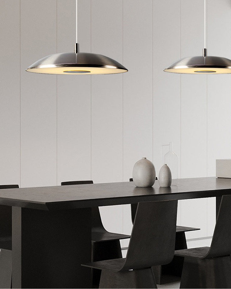 WOMO Fliegende Untertasse Chrom-Pendelleuchte-WM2727