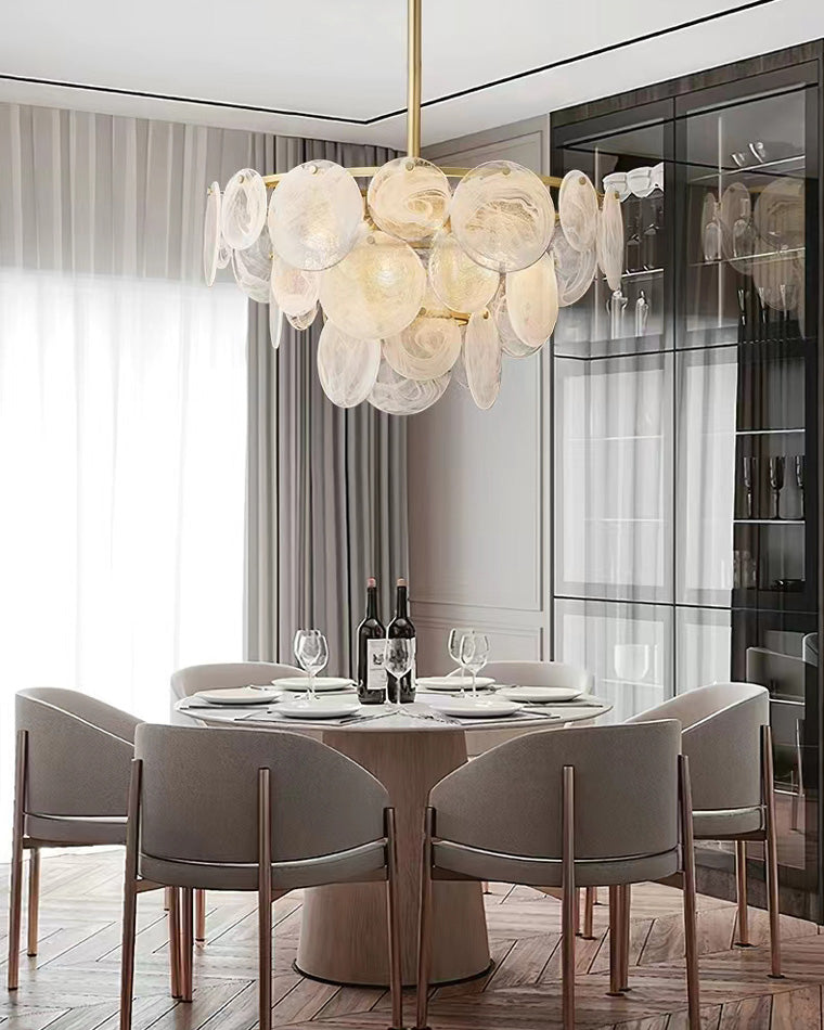 WOMO Moderner Kronleuchter Glas-WM2477