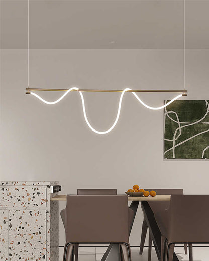 WOMO Rope Led Linear Chandelier-WM2742