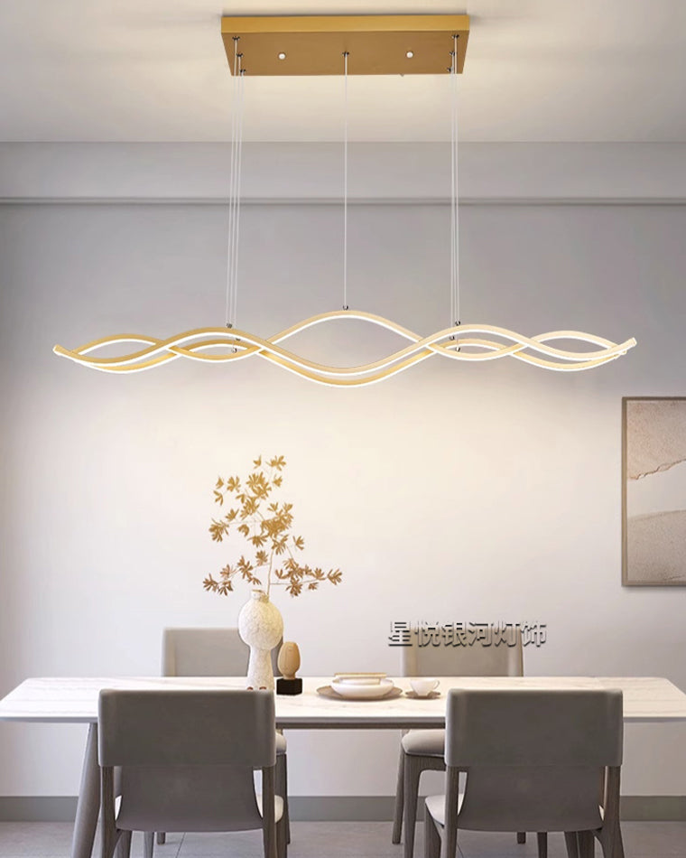 WOMO Lustre LED ondulé-WM2774