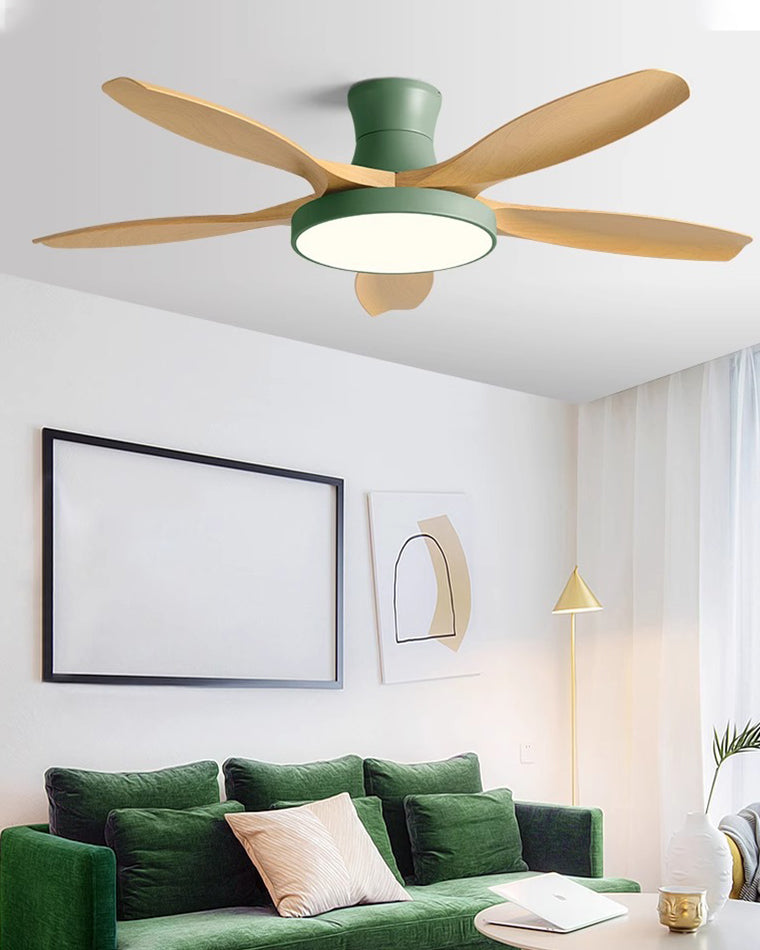 WOMO Scandi Große Deckenventilatorlampe zur bündigen Montage-WM5130