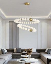 WOMO Pearl Chandelier Ring-WM2449