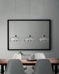 WOMO Colored Glass Round Pendant Light - WM2784