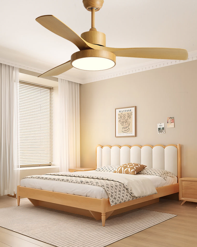 WOMO 3-Blatt-Modern-Deckenventilatorlampe-WM5123