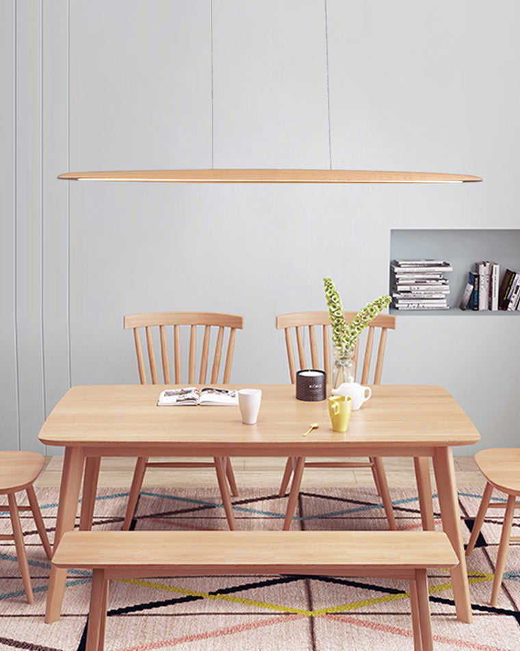 WOMO Holz Lineare LED Pendelleuchte – WM2523