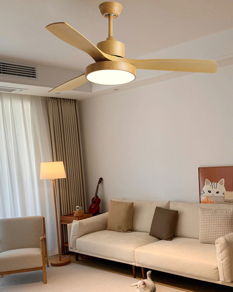 WOMO 3-Blatt-Modern-Deckenventilatorlampe-WM5123