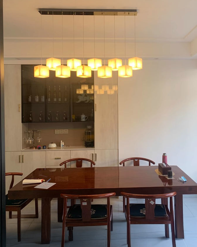 WOMO Cubic Suspension Décalée Albâtre-WM2852