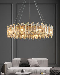 WOMO Gold Kristall Lustre Rond – WM2397