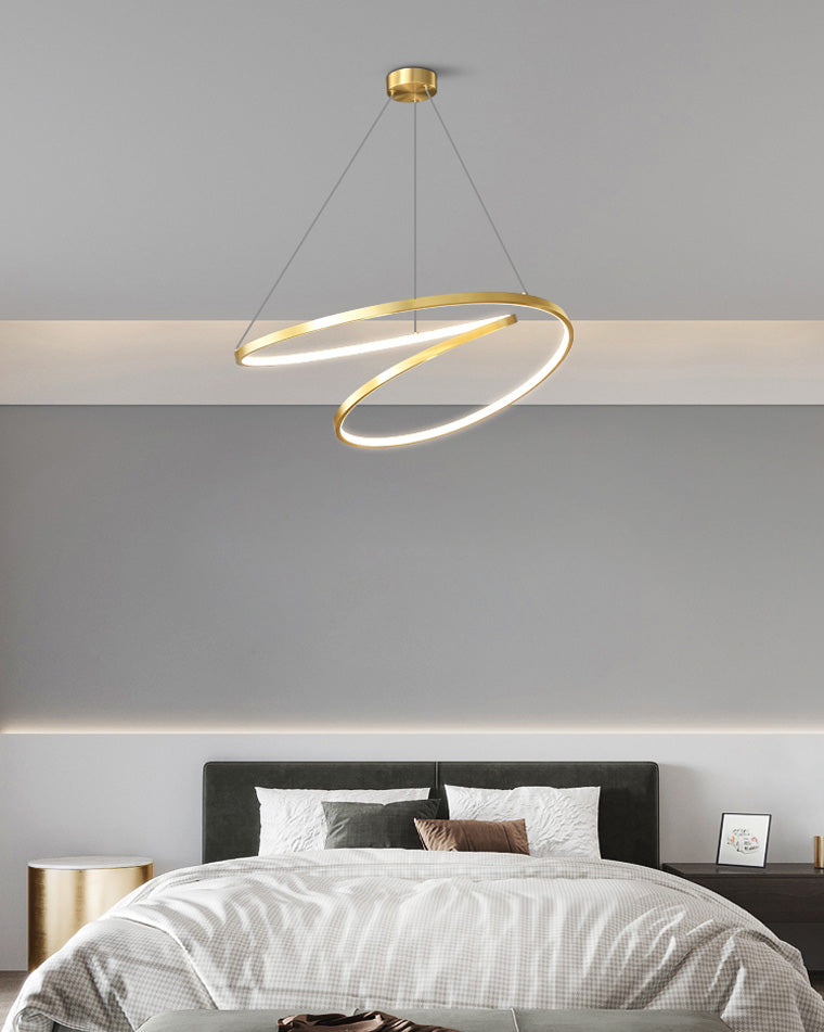 WOMO Swirl LED-Kronleuchter - WM2461