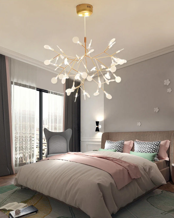 WOMO Design Kronleuchter Rund Wohnzimmer-WM2435