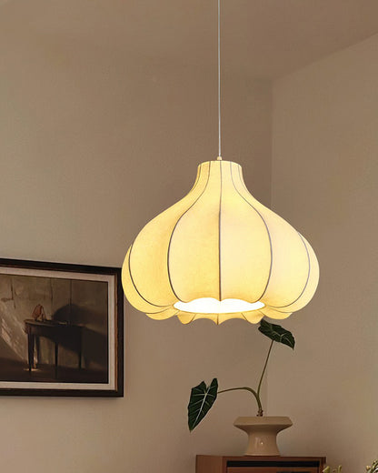 WOMO Pumpkin Silk Pendant Light-WM2568