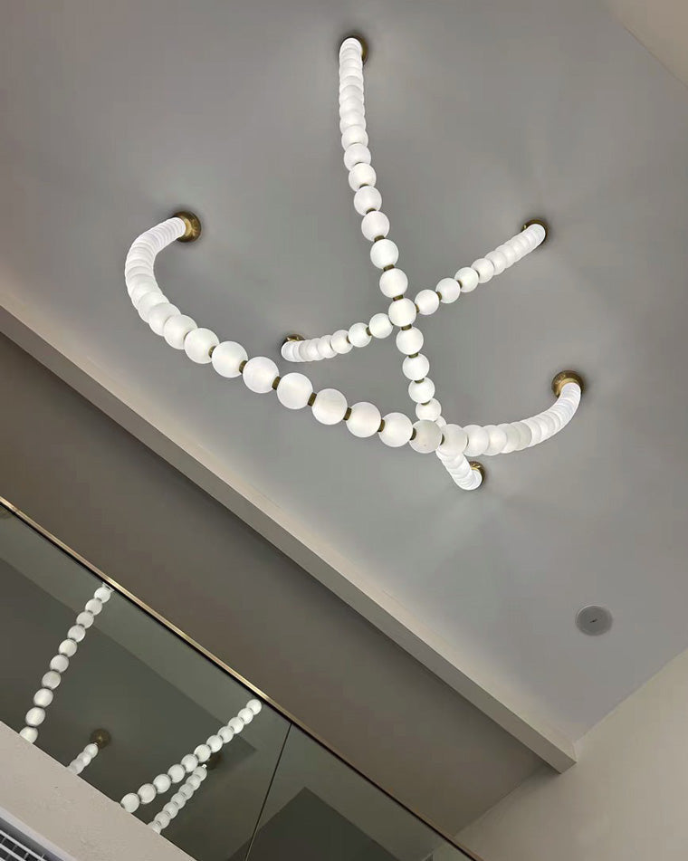 WOMO X-Pearl Halsketten-Kronleuchter-WM2799
