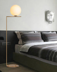 WOMO Glass Sphere Floor Lamp - WM7128
