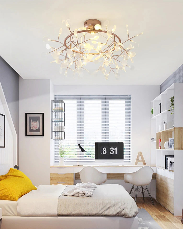 WOMO Design Kronleuchter Rund Wohnzimmer-WM2435