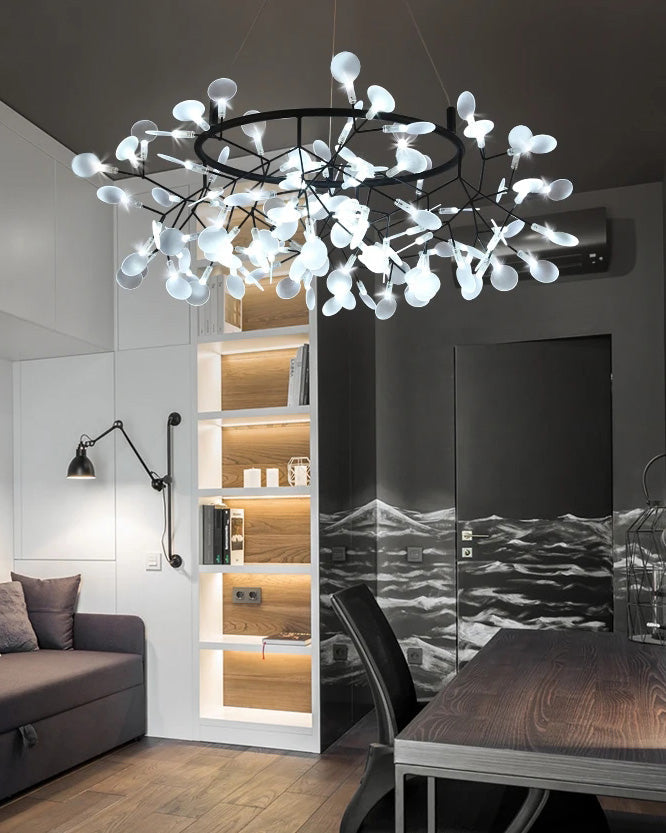 WOMO Design Kronleuchter Rund Wohnzimmer-WM2435