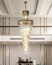 Lustre cascade en cristal WOMO-WM2387
