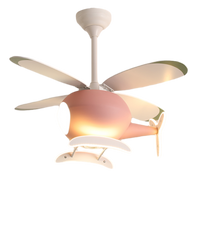 WOMO Flugzeug Kinder Deckenventilator Lampe-WM5007